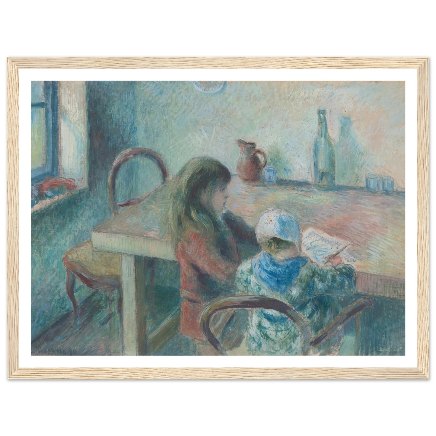 The Children (1880) Art Print | Camille Pissarro-Quipham Collections