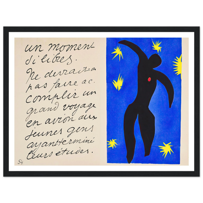 Icarus (1947) Art Print | Henri Matisse-Quipham Collections