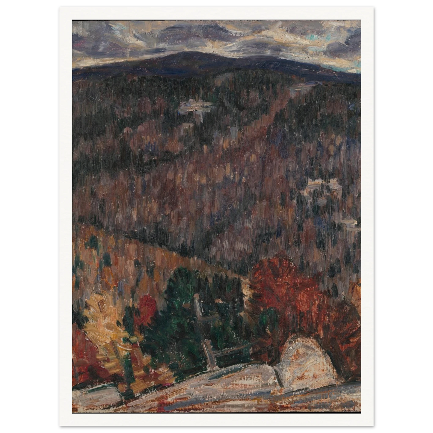 Landscape No. 25 (circa 1908–9) Art Print | Marsden Hartley-Quipham Collections