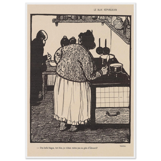 22 mai 1903 Art Print | Felix Vallotton-Quipham Collections