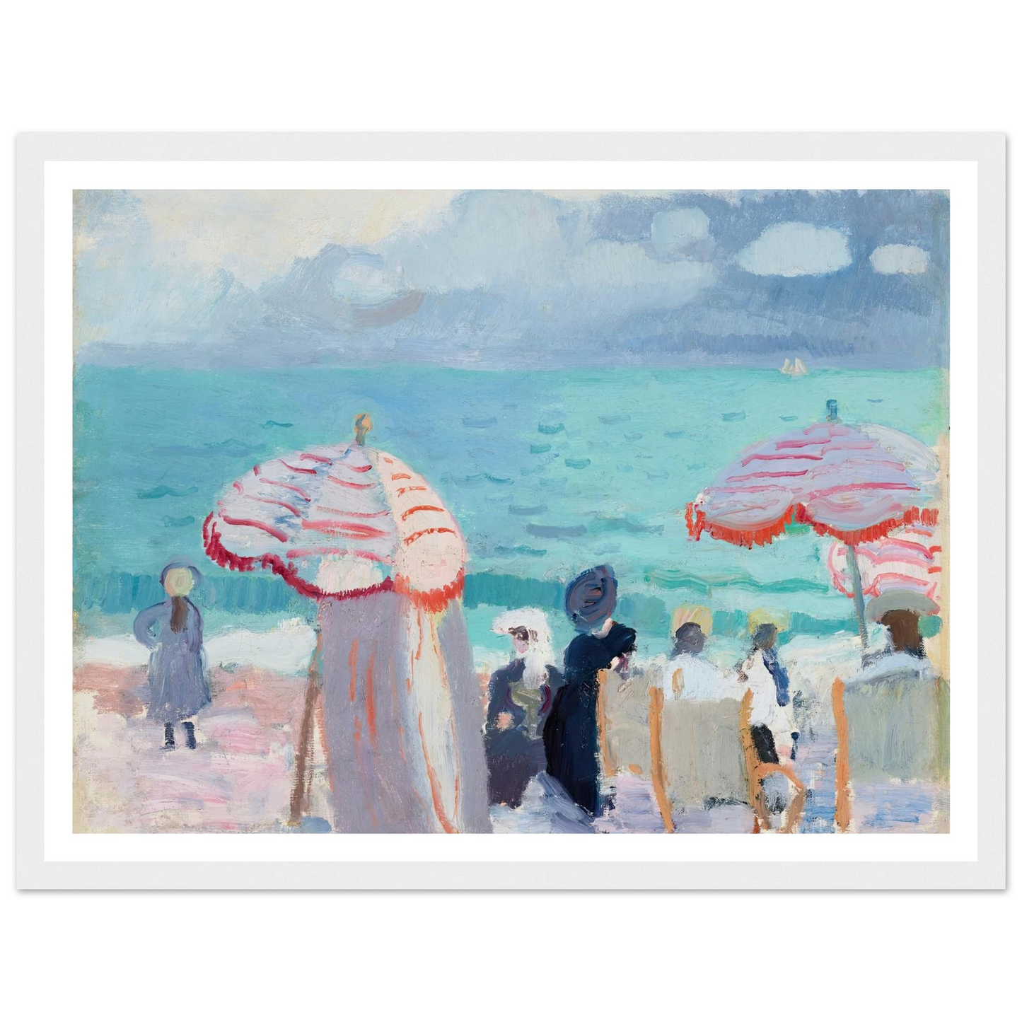 Les Parasols (1905) Art Print | Raoul Dufy-Quipham Collections