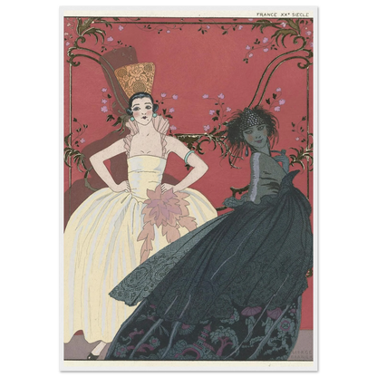 Le Jour et la Nuit (1922) Art Print | George Barbier-Quipham Collections