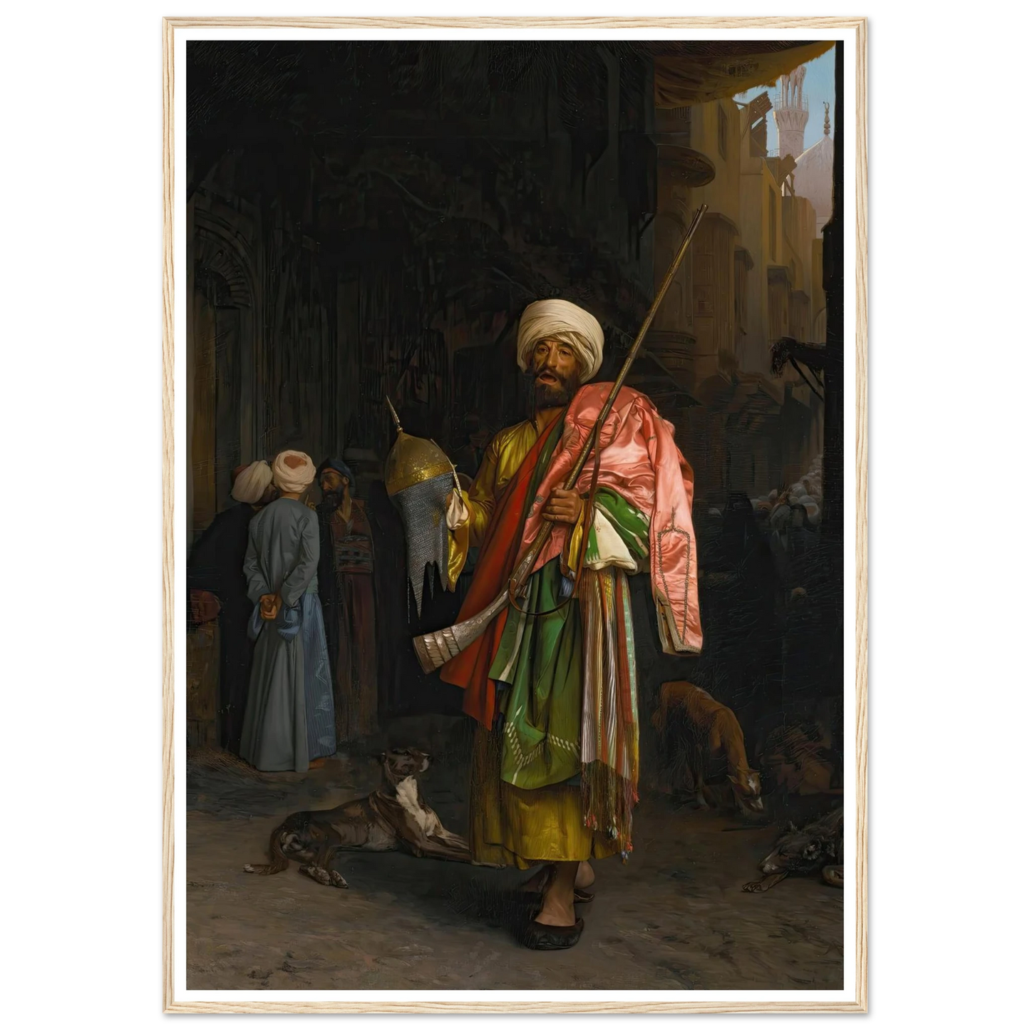 Marchand Ambulant Au Caire Art Print | Jean Leon Gerome-Quipham Collections