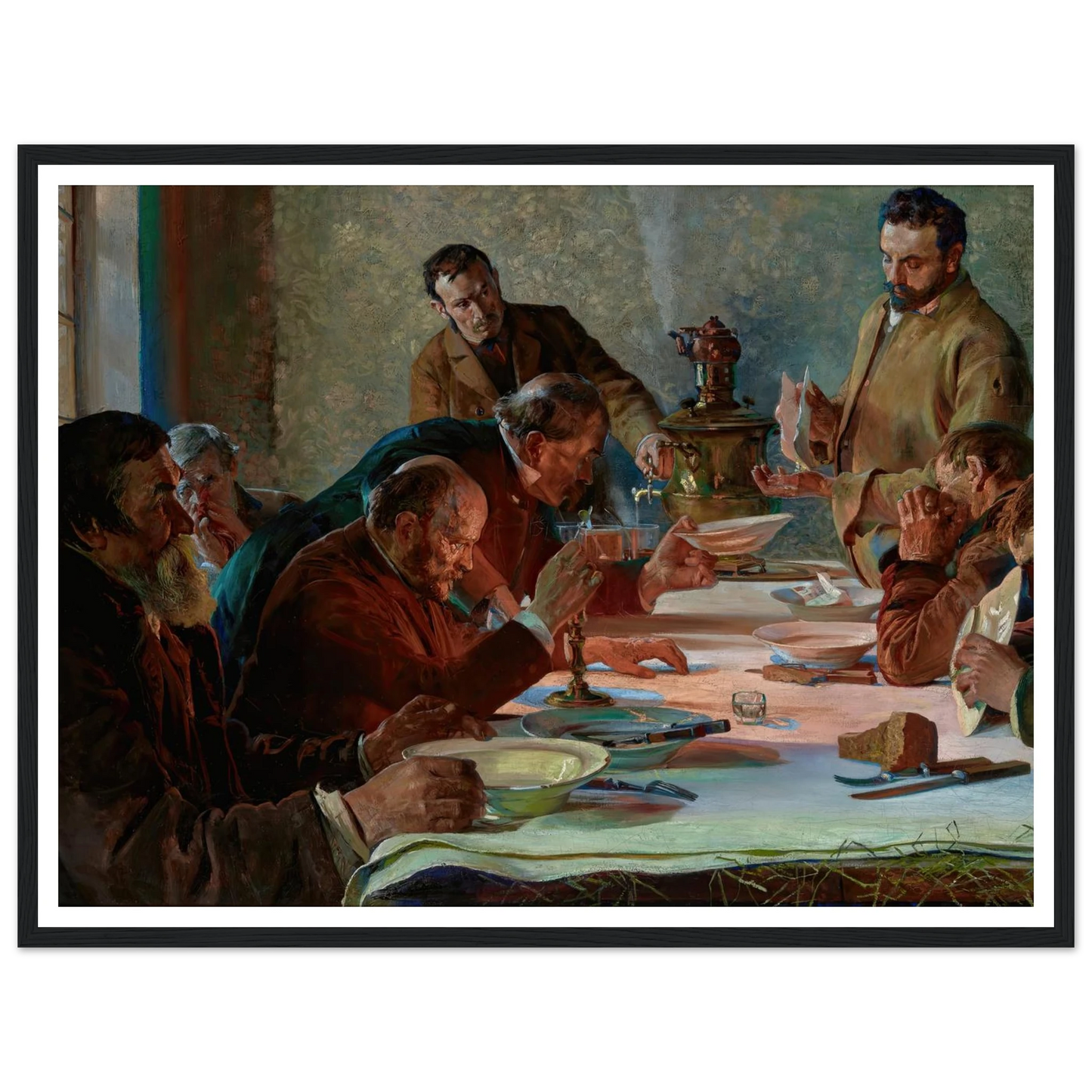 Christmas Eve in Siberia (1892) Art Print | Jacek Malczewski-Quipham Collections