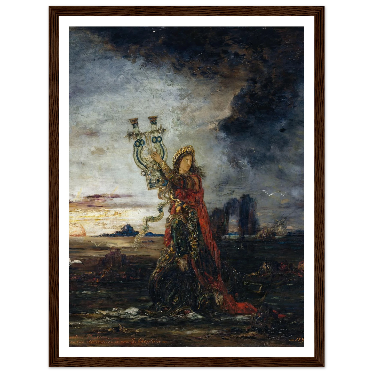Arion (1891) Art Print | Gustave Moreau-Quipham Collections