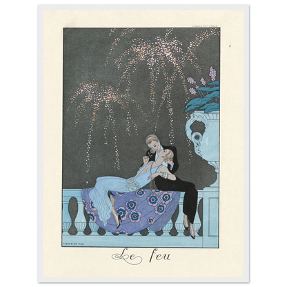 Le Feu (Fire) (1922–1926) Art Print | George Barbier-Quipham Collections
