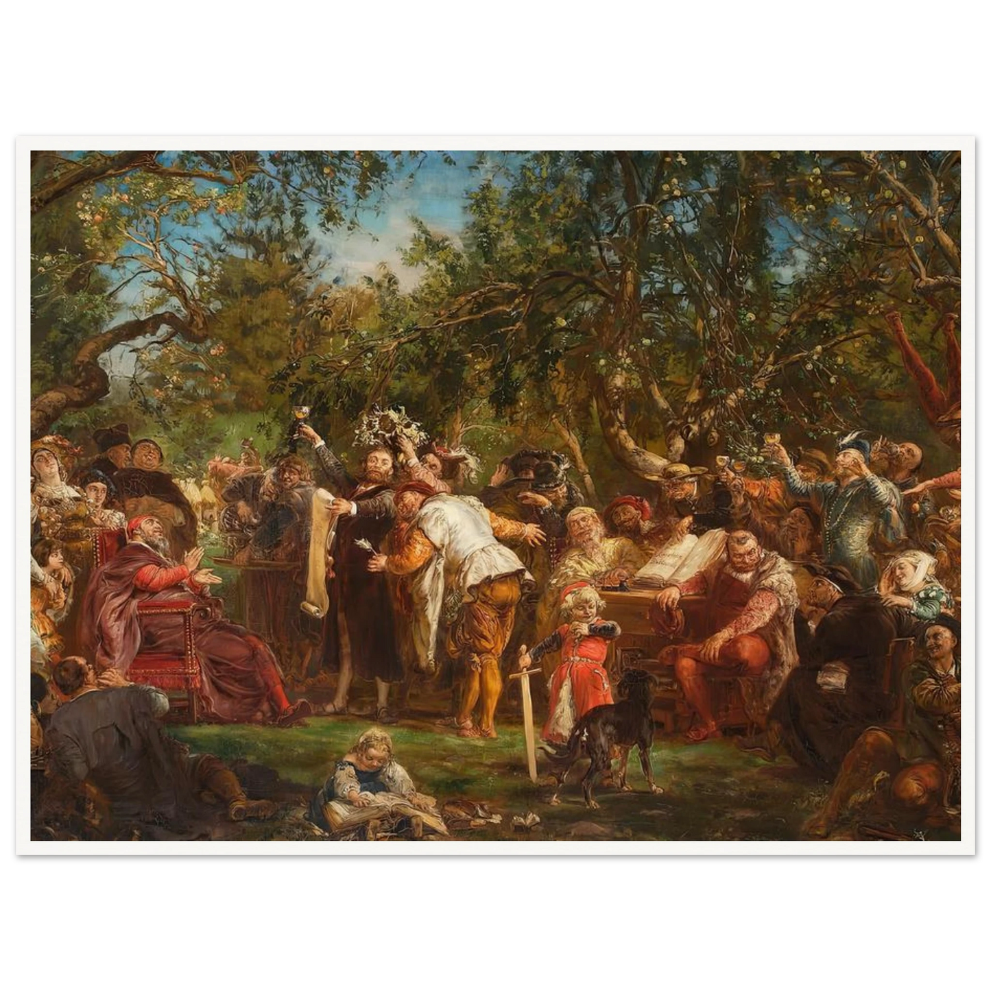 The Babin Republic (1881) Art Print | Jan Matejko-Quipham Collections