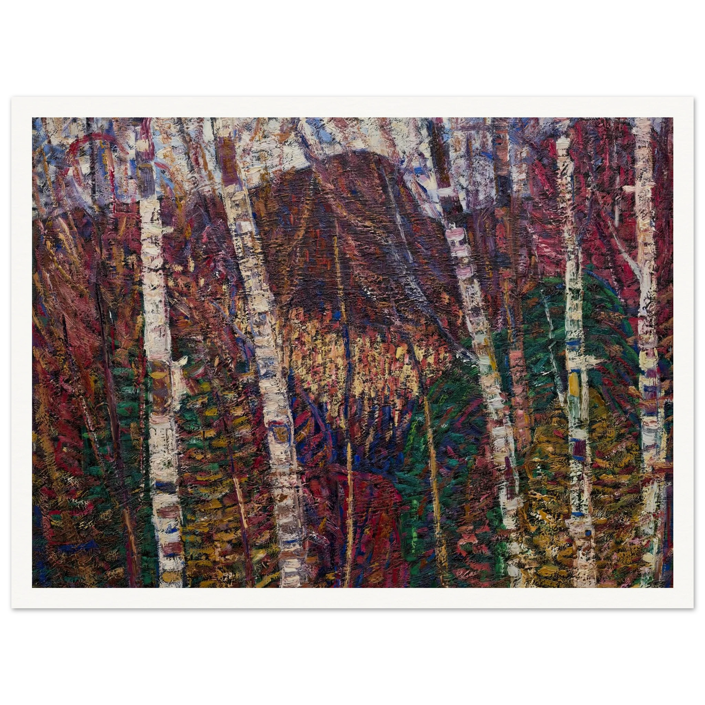White Birches (c.1908) Art Print | Marsden Hartley-Quipham Collections