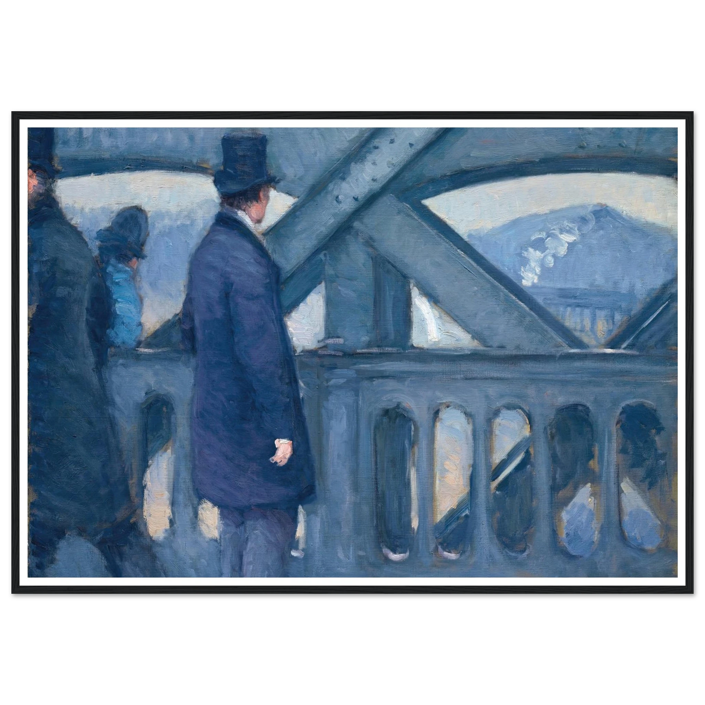 Le Pont de l’Europe (1876) Art Print | Gustave Caillebotte-Quipham Collections