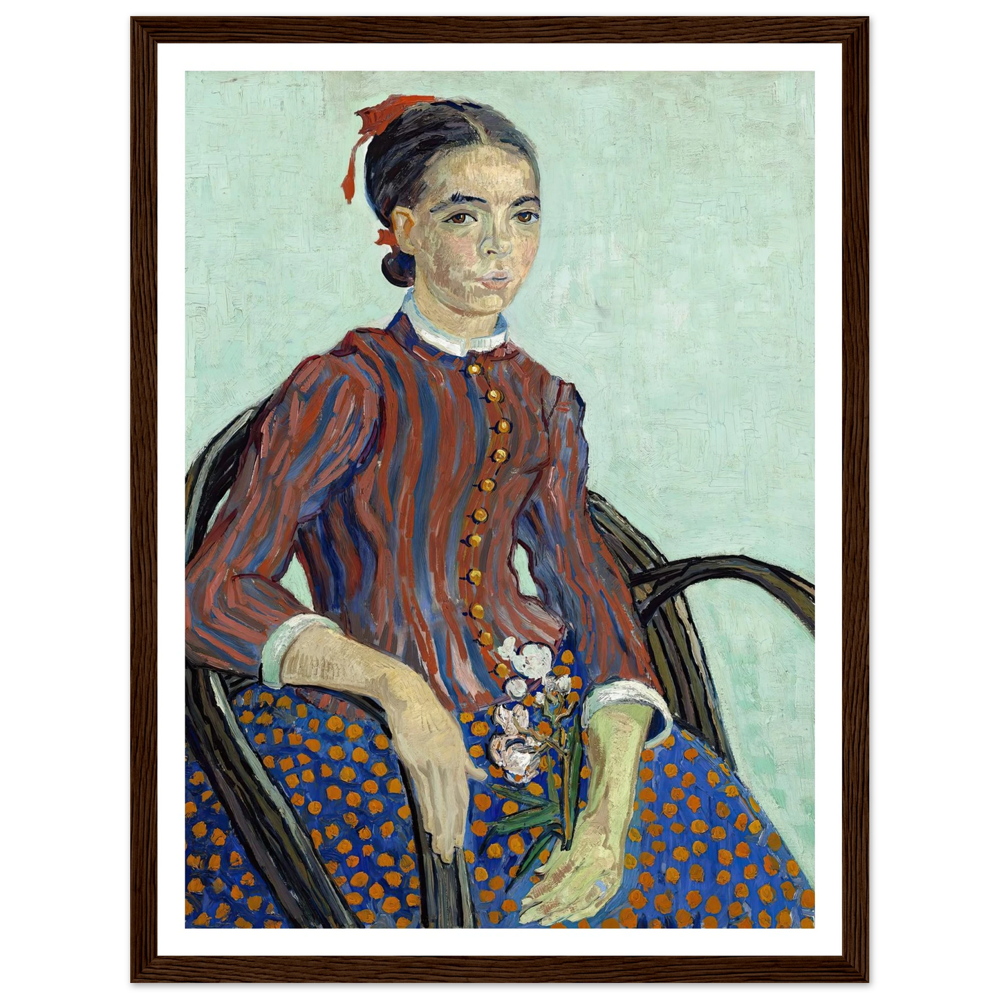 La Mousmé (1888) Art Print | Vincent van Gogh-Quipham Collections