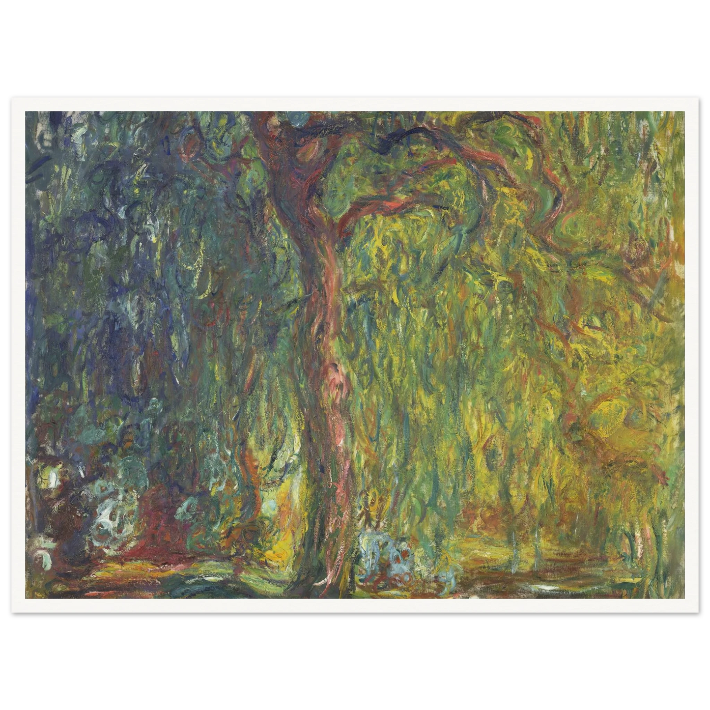 Weeping Willow (1918–19) Art Print | Claude Monet-Quipham Collections