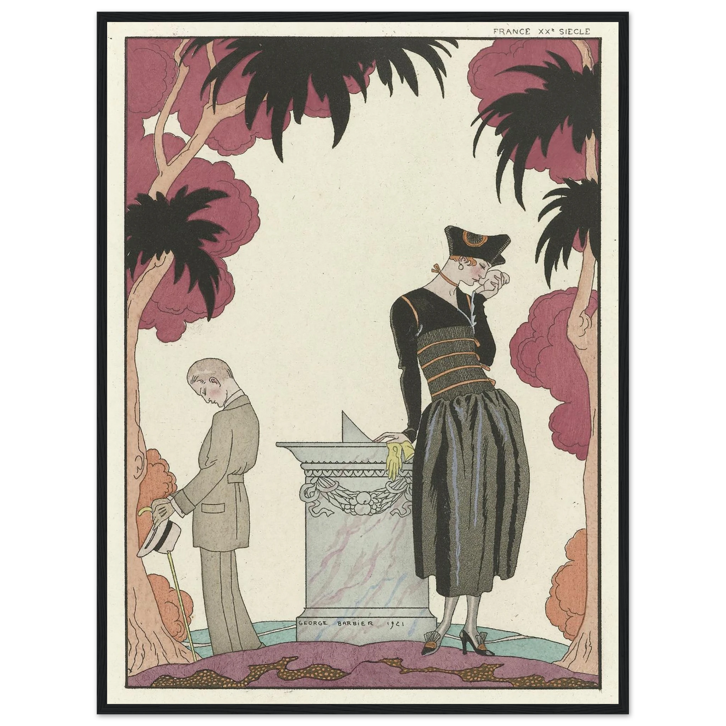 Le Cadran Solaire (1921) Art Print | George Barbier-Quipham Collections