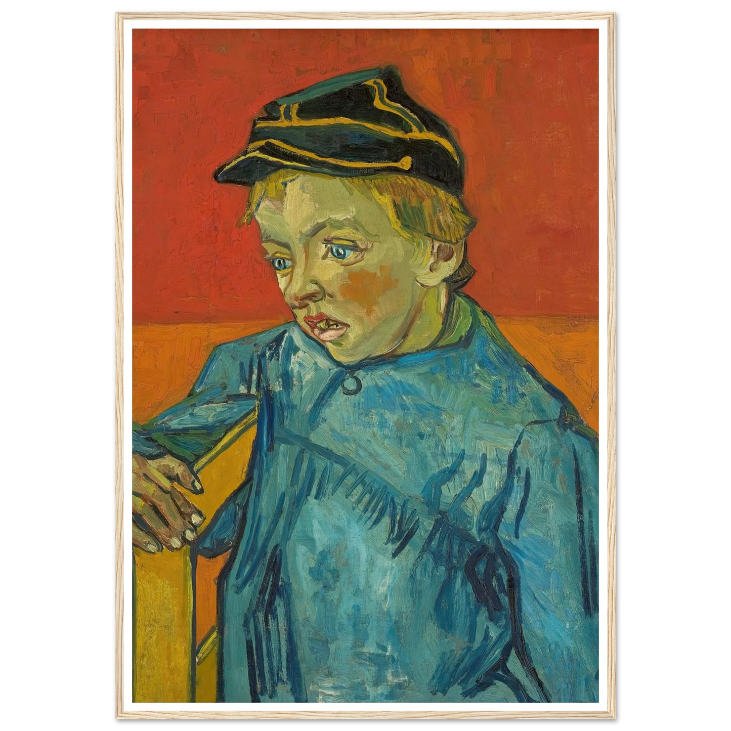 The Schoolboy (Camille Roulin) (1888) Art Print | Vincent van Gogh-Quipham Collections