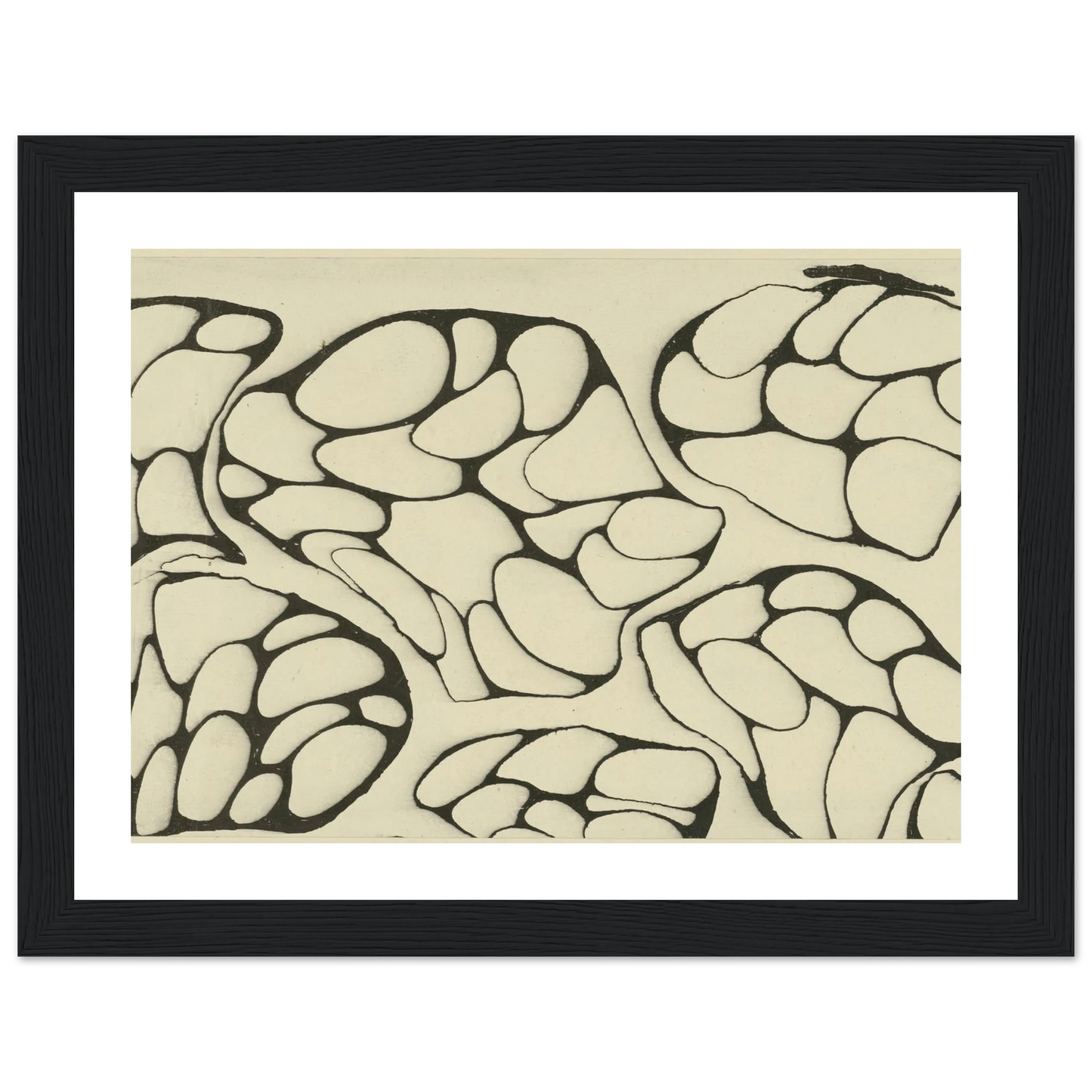 Adermarmorpapier (1903 - 1907) Art Print | Josef Hoffmann-Quipham Collections