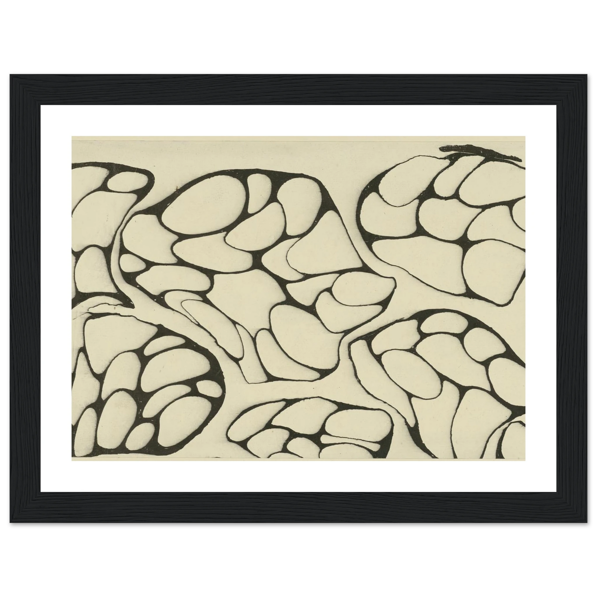 Adermarmorpapier (1903 - 1907) Art Print | Josef Hoffmann-Quipham Collections