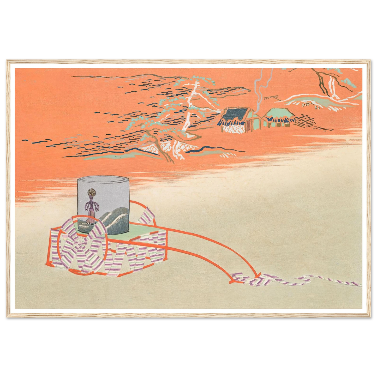 A Thousand Grasses Pl.18 (1900) Art Print | Kamisaka Sekka-Quipham Collections