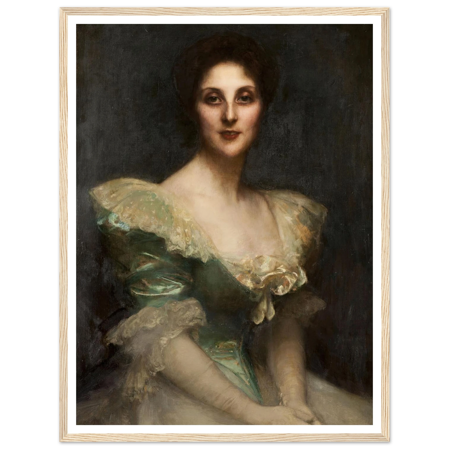 Portrait de Fanny Thérèse Reinach (1896) Art Print | Pascal Adolphe Jean Dagnan Bouveret-Quipham Collections