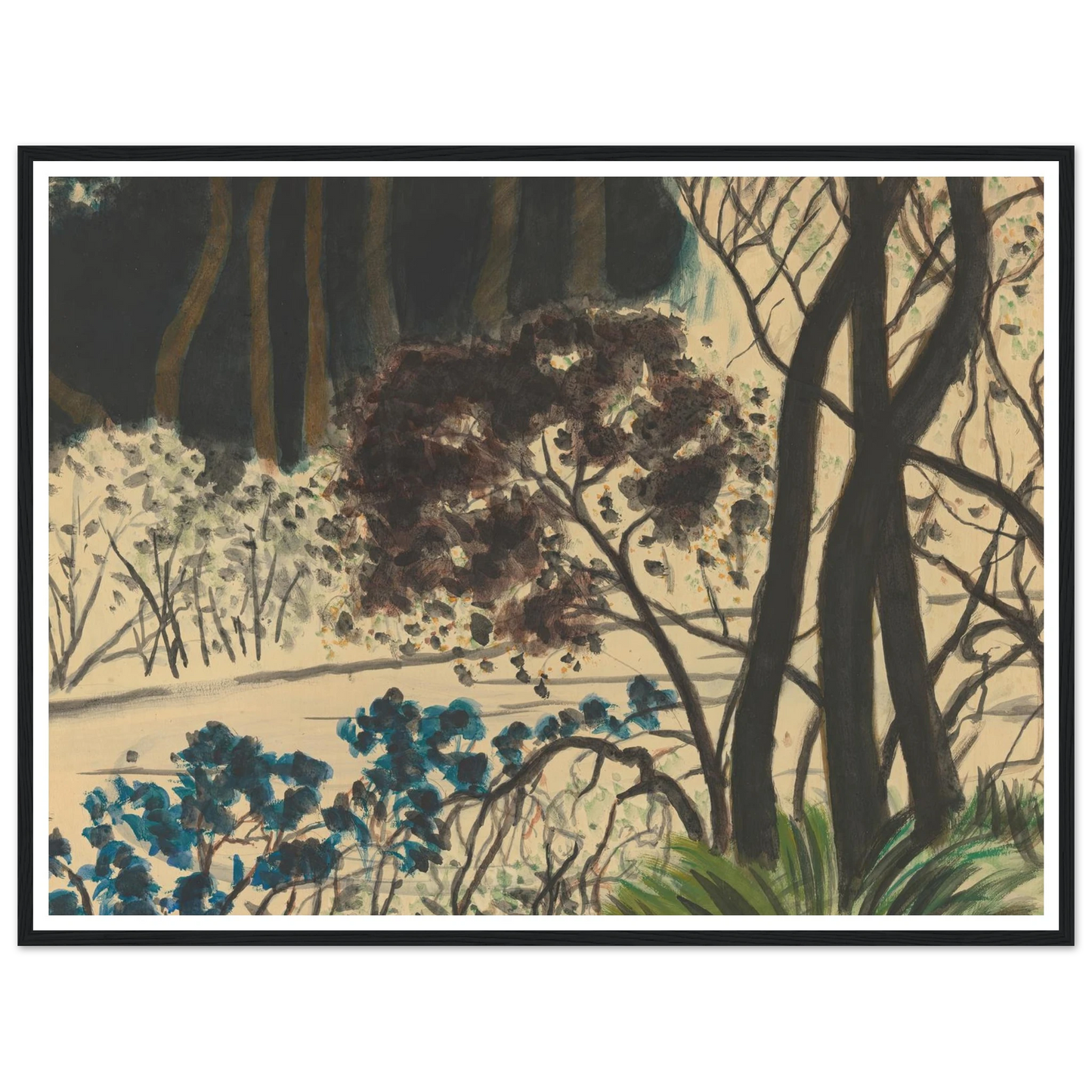 Bosgezicht Art Print | Leon Spilliaert-Quipham Collections