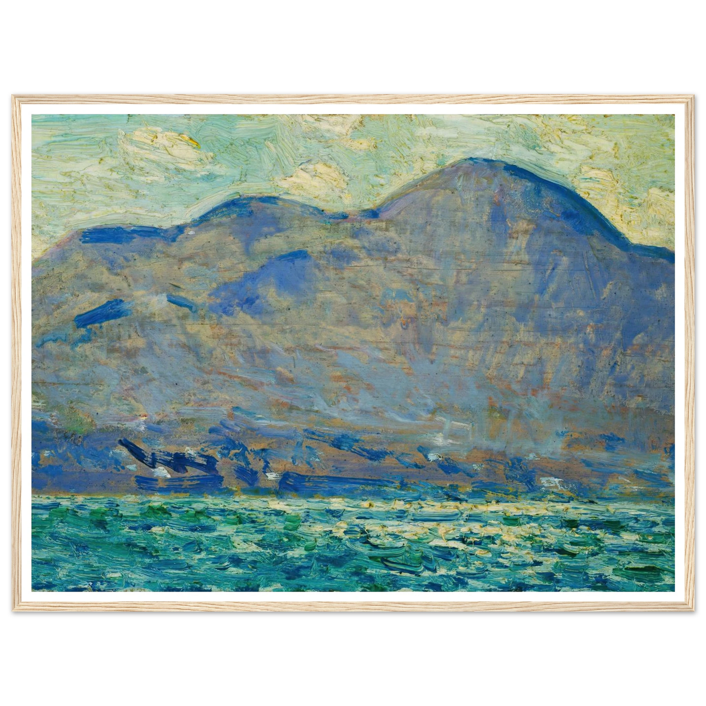 Mt. Beacon at Newburgh Art Print | Childe Hassam-Quipham Collections