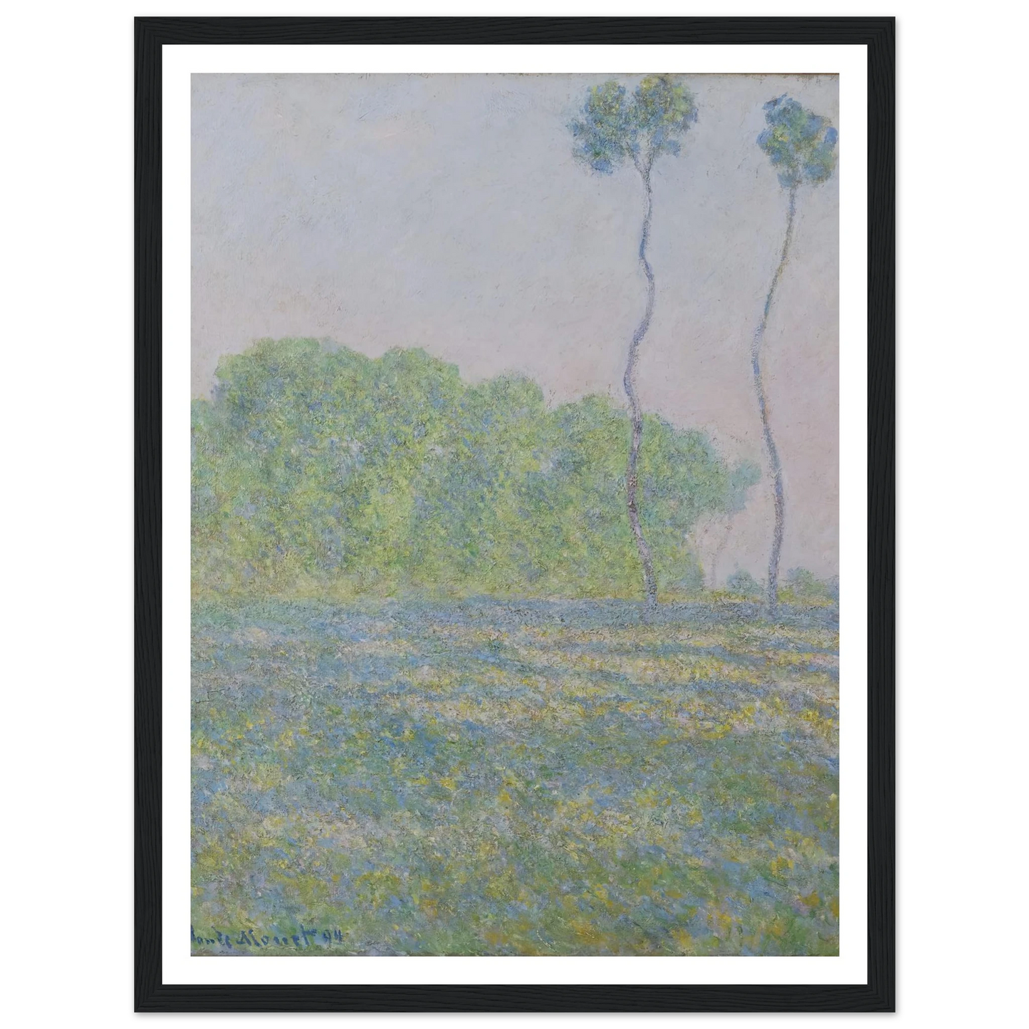 Meadow at Giverny (1894) Art Print | Claude Monet-Quipham Collections