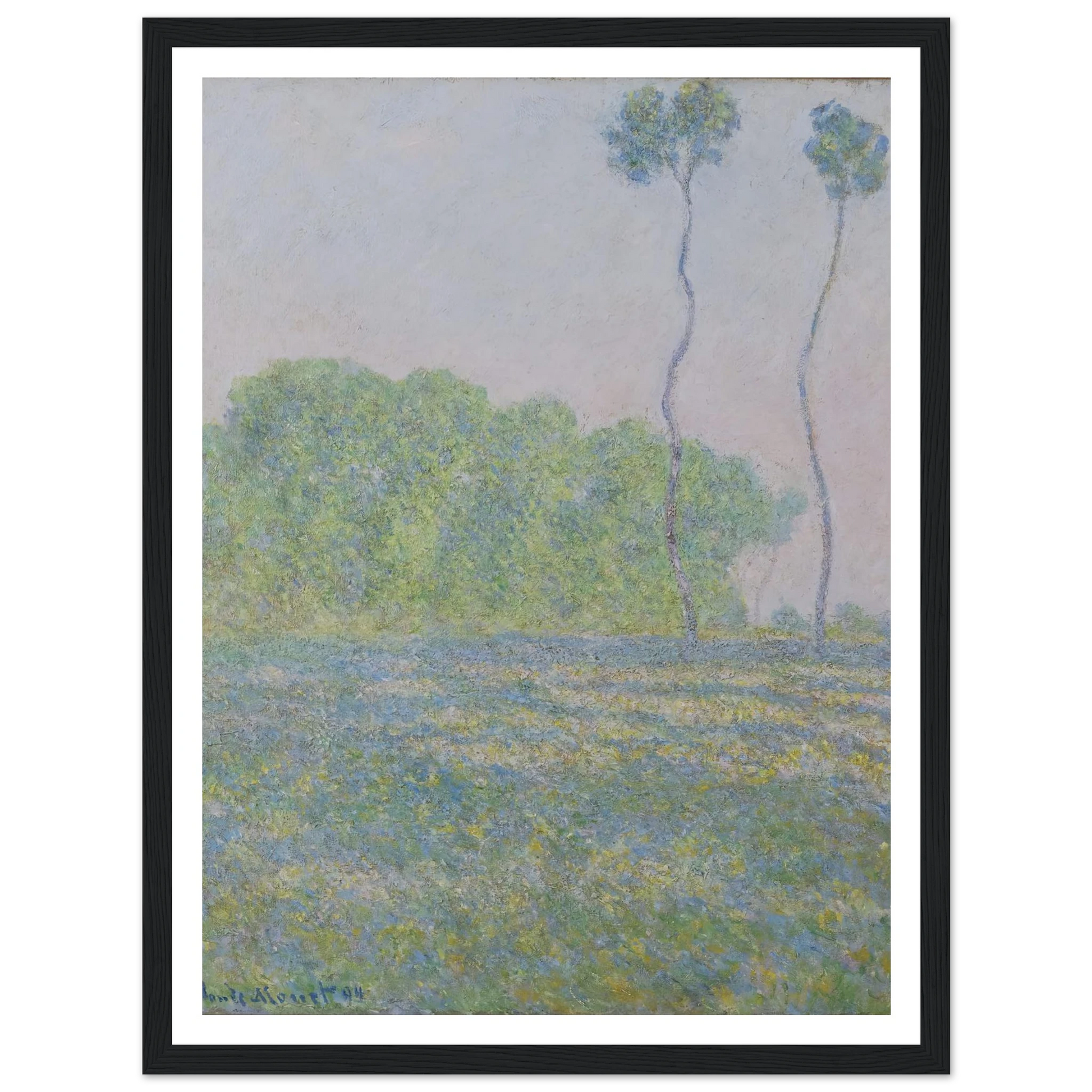 Meadow at Giverny (1894) Art Print | Claude Monet-Quipham Collections