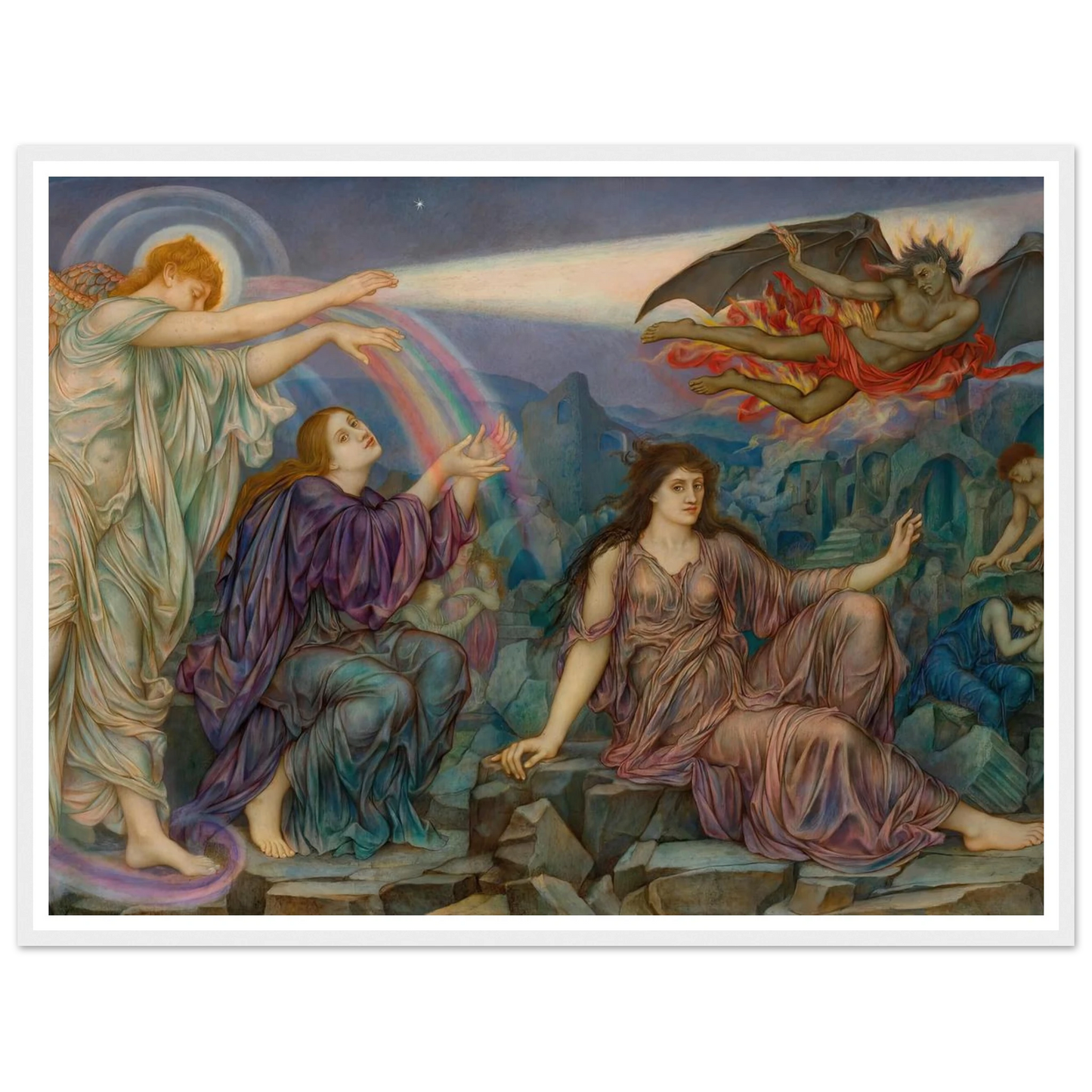 The Search-Light Art Print | Evelyn de Morgan-Quipham Collections