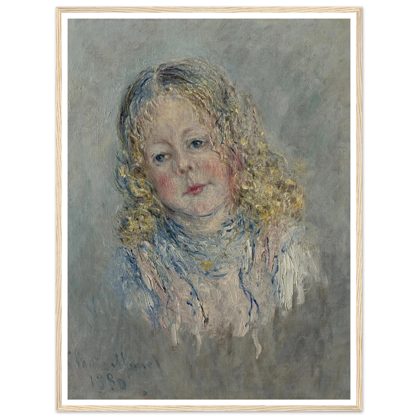 Portrait d’André Lauvray ( 1880) Art Print | Claude Monet-Quipham Collections