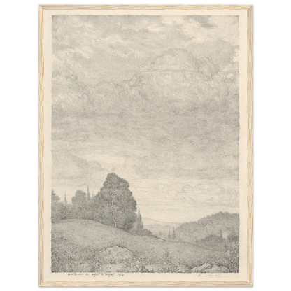 Landscape (1909) Art Print | Ernest Haskell-Quipham Collections
