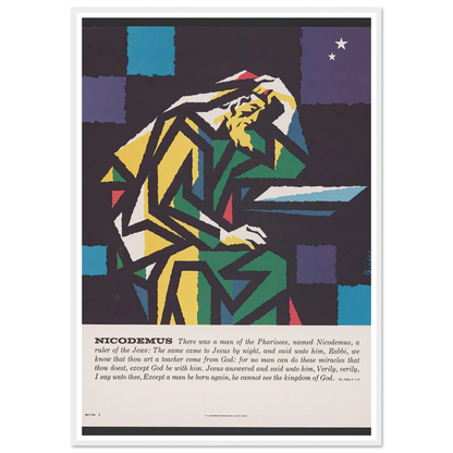 Nicodemus (1962) Art Print | Joseph Binder-Quipham Collections