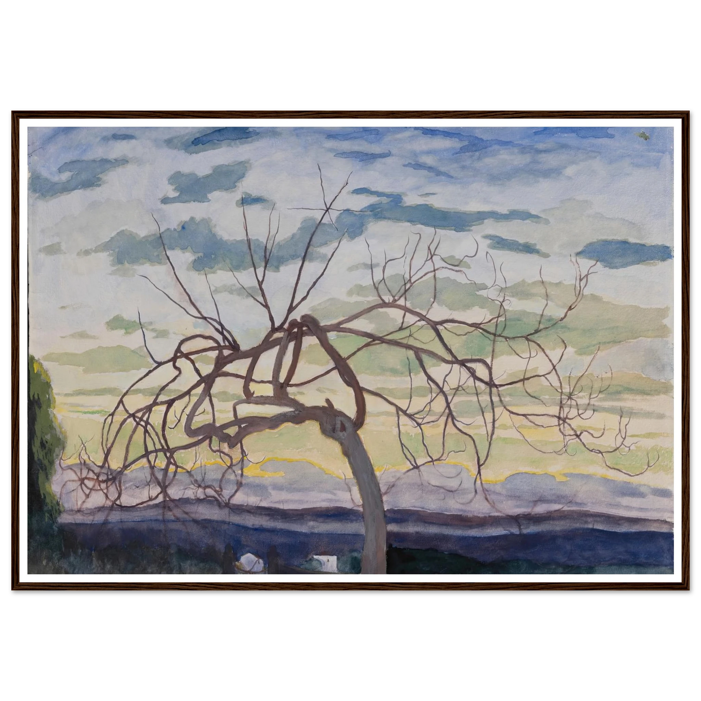 Vijgenboom in de winter, Grasse (1922) Art Print | Leon Spilliaert-Quipham Collections