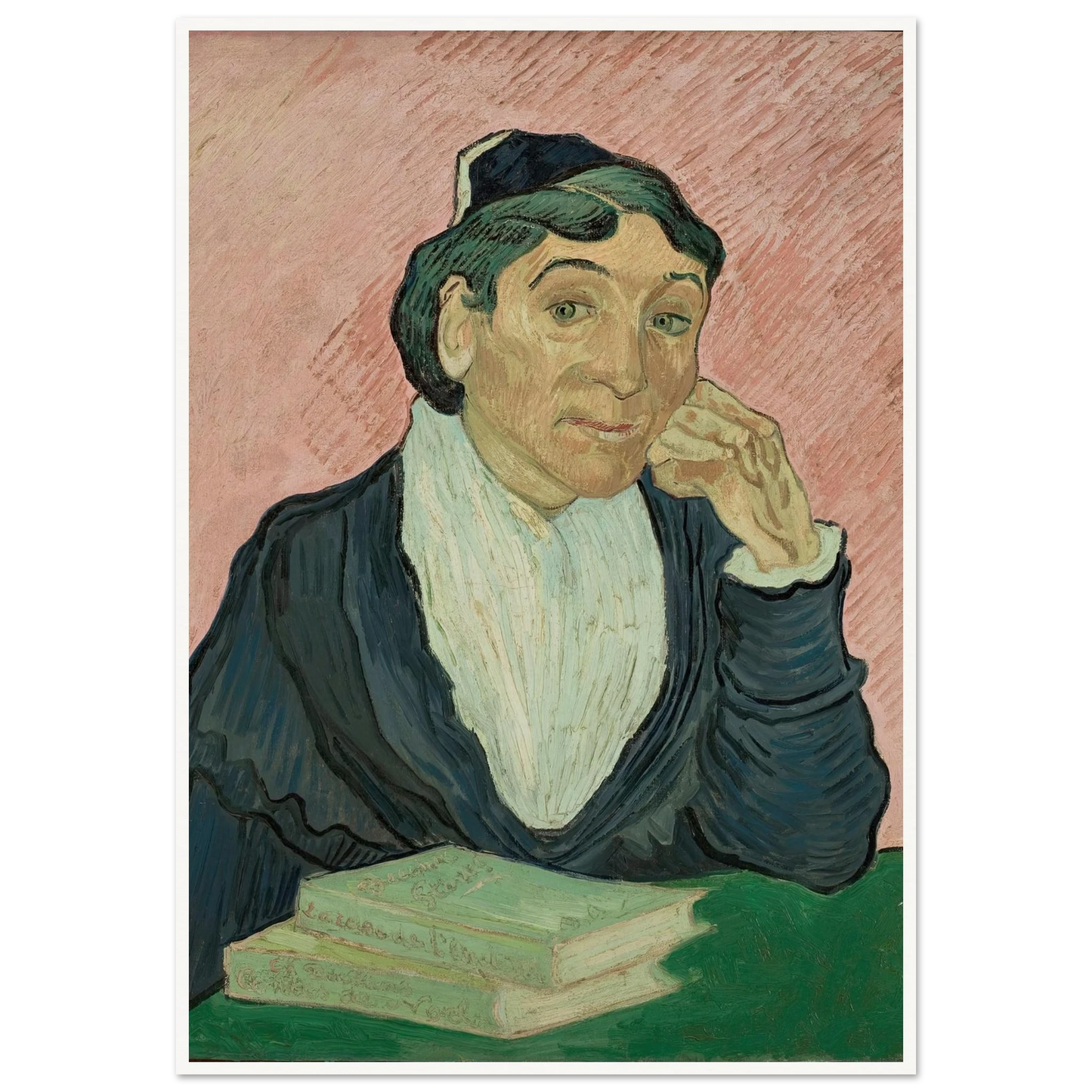 The Woman from Arles (1890) Art Print | Vincent van Gogh-Quipham Collections