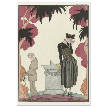 Le Cadran Solaire (1921) Art Print | George Barbier-Quipham Collections