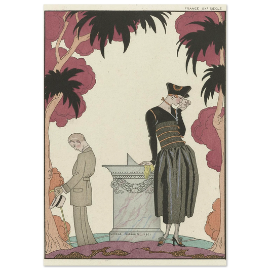 Le Cadran Solaire (1921) Art Print | George Barbier-Quipham Collections