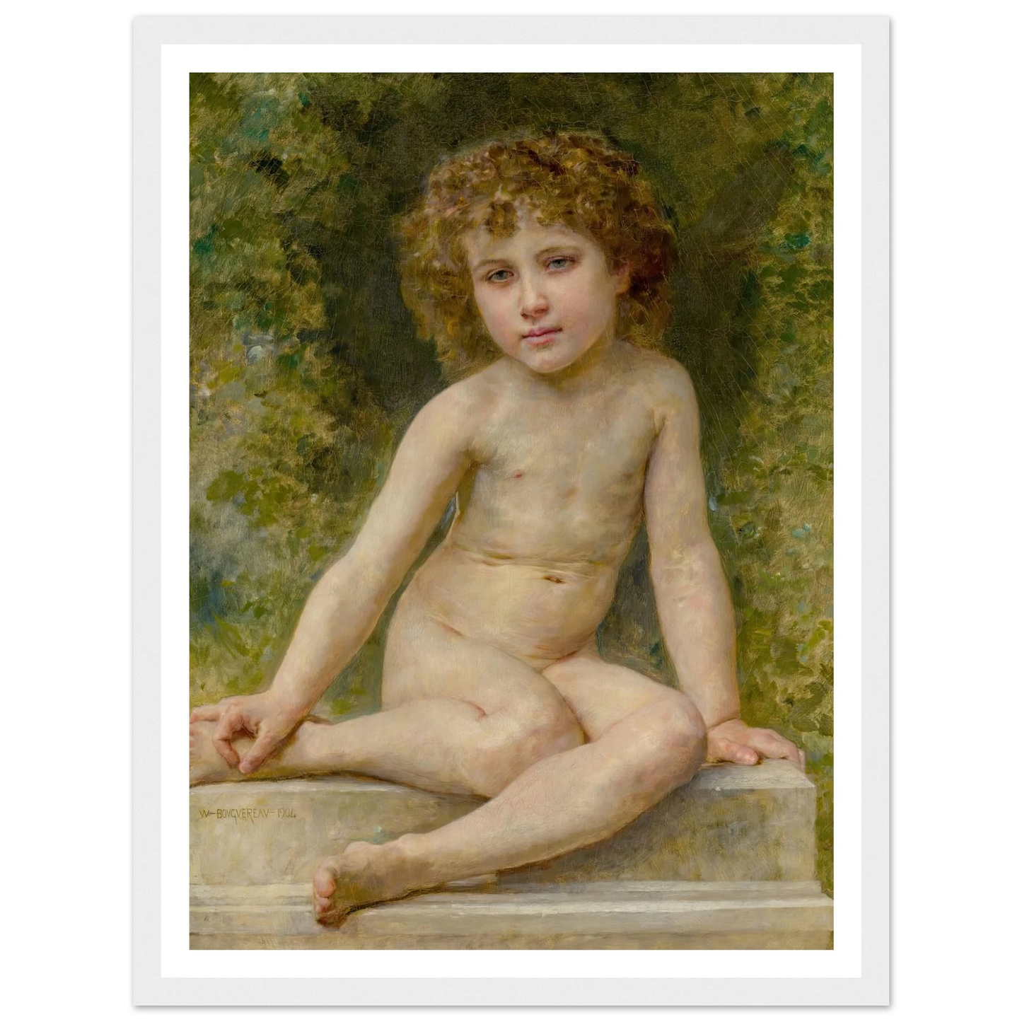 L’amour Au Repos (1904) Art Print | William Bouguereau-Quipham Collections