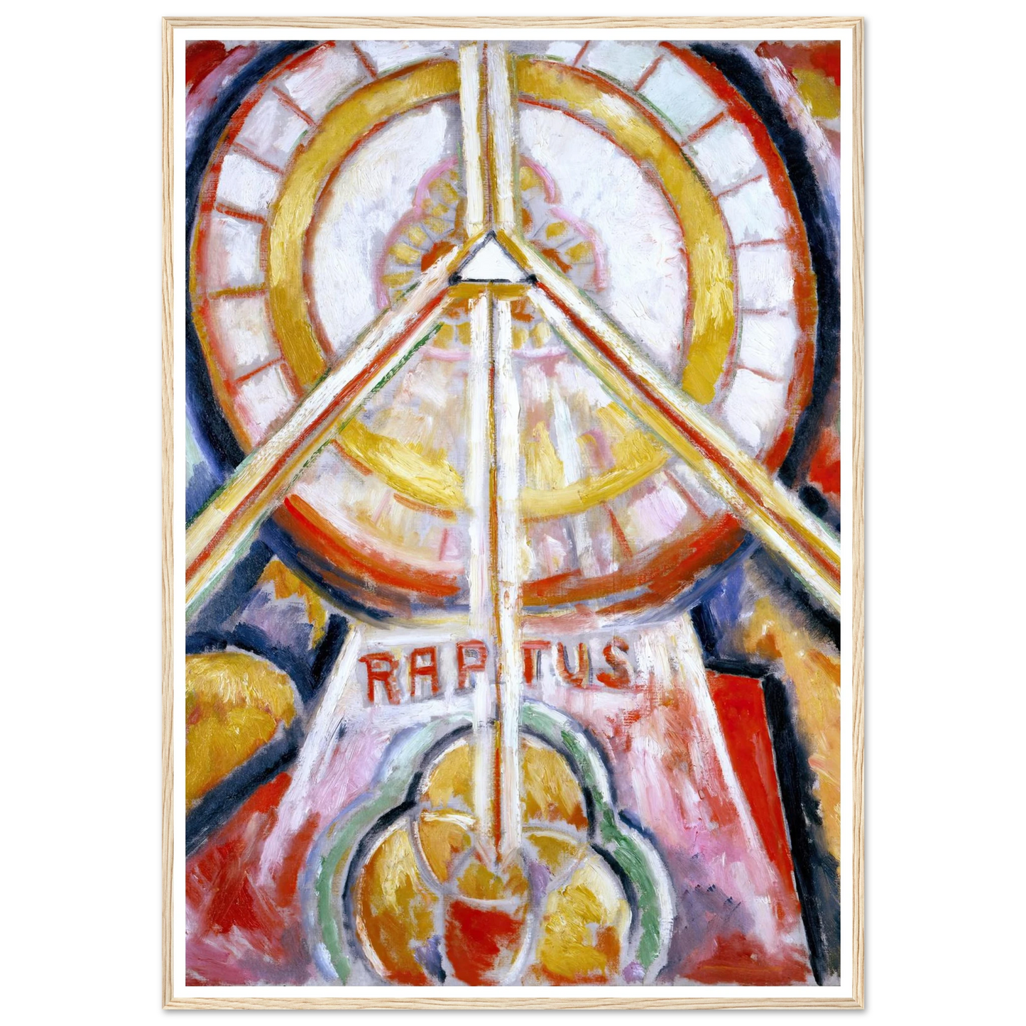 Raptus (circa 1913) Art Print | Marsden Hartley-Quipham Collections