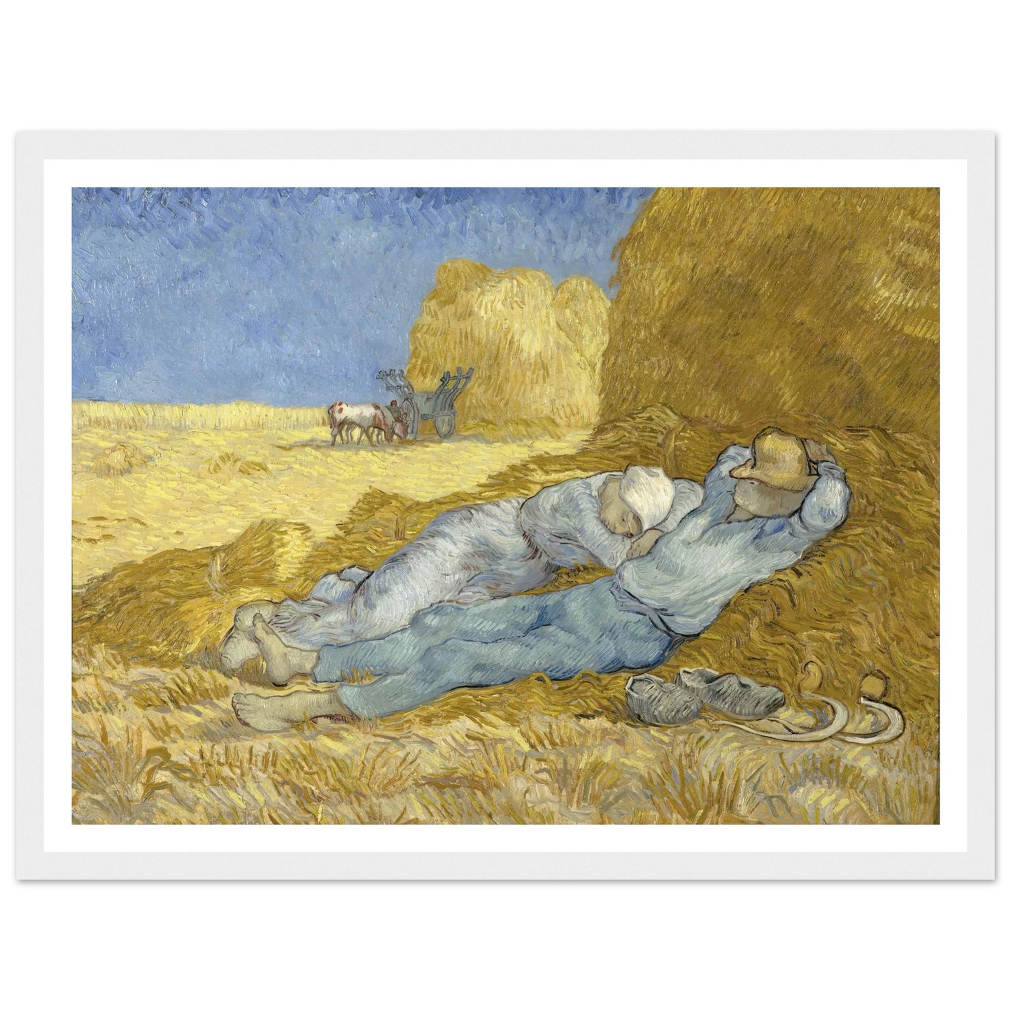 The Siesta (After Millet) Art Print | Vincent van Gogh-Quipham Collections