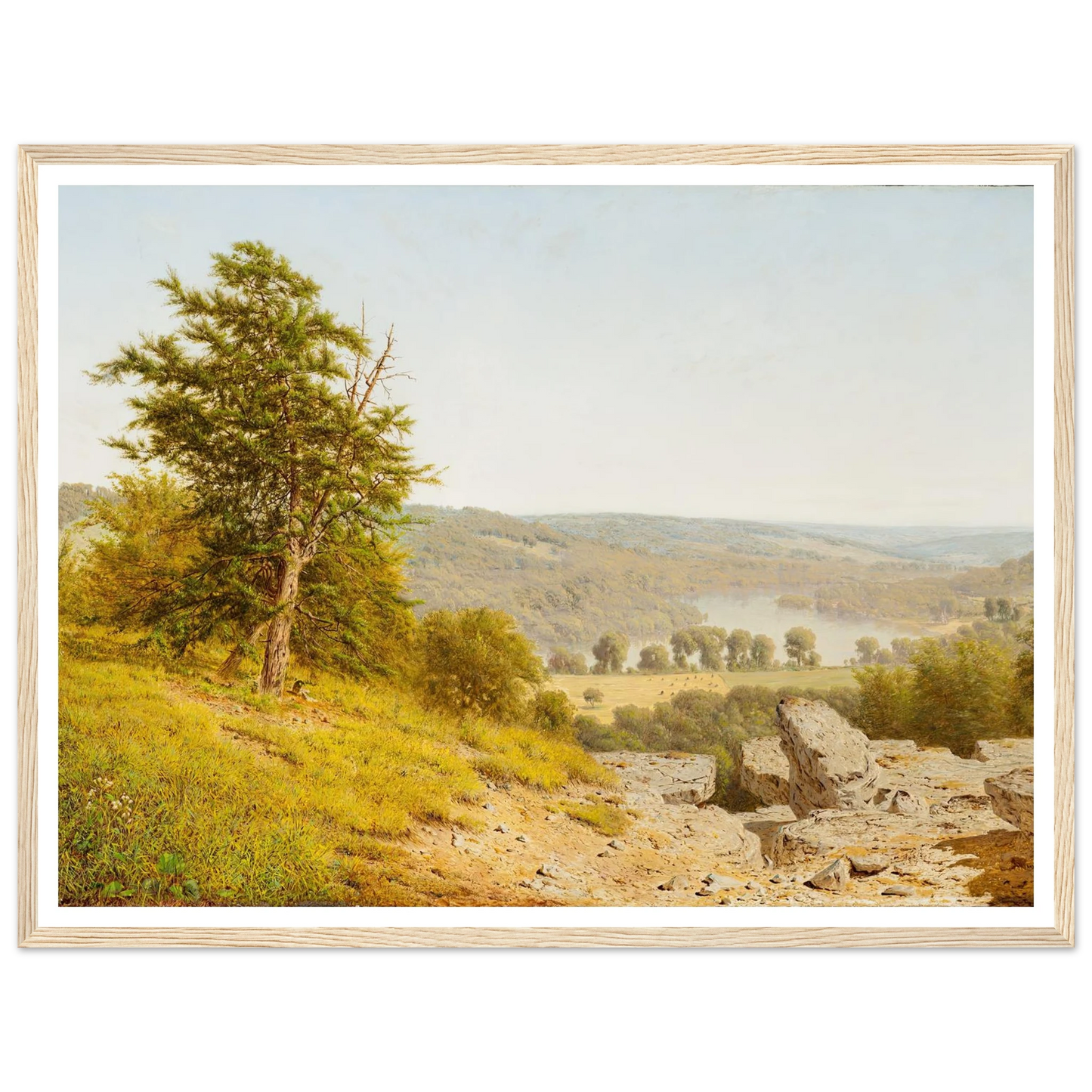 Landscape (1865) Art Print | Alexander Helwig Wyant-Quipham Collections