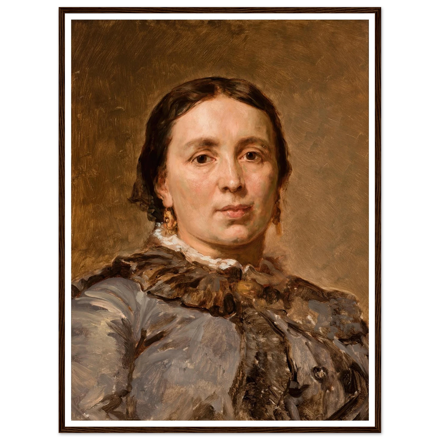 Portrait of Maria née Matejko GoIIchowska (1836-1917) (1882) Art Print | Jan Matejko-Quipham Collections
