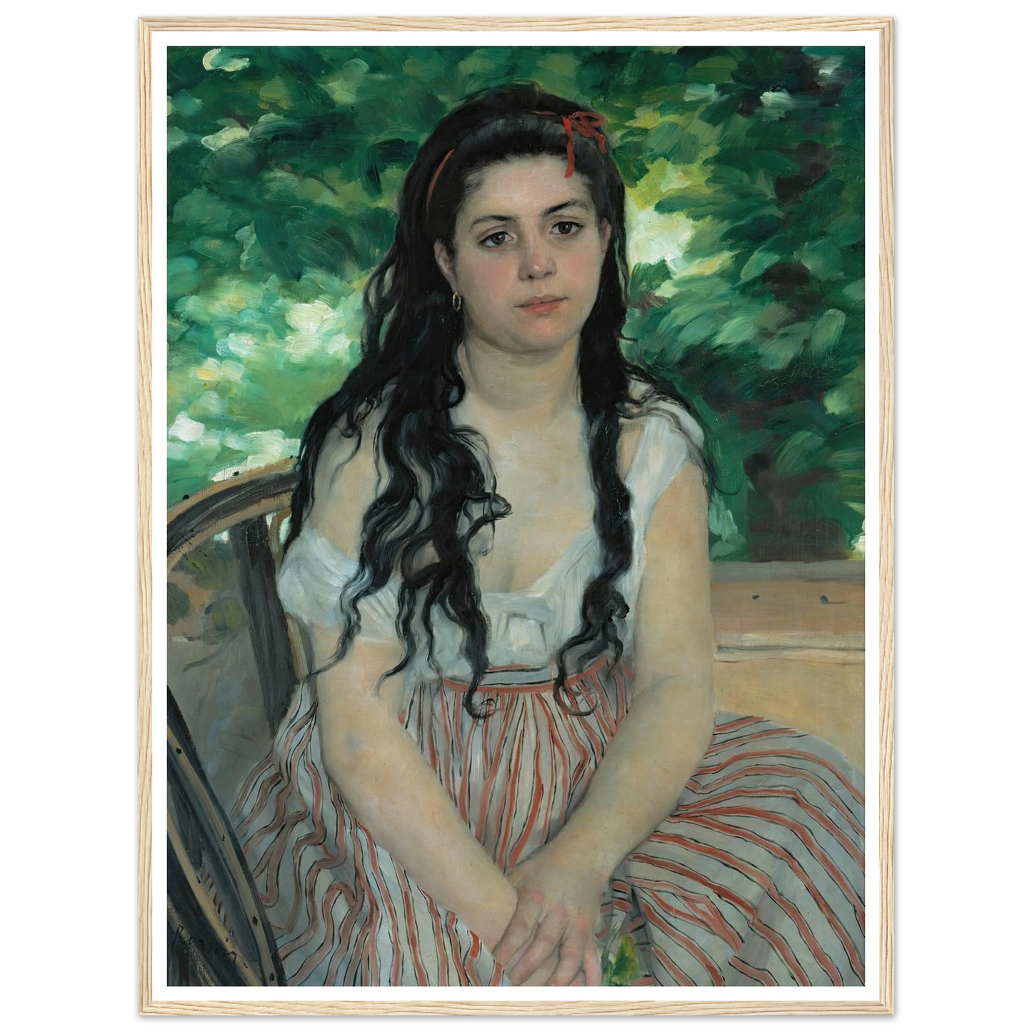 Summer (1868) Art Print | Pierre Auguste Renoir-Quipham Collections