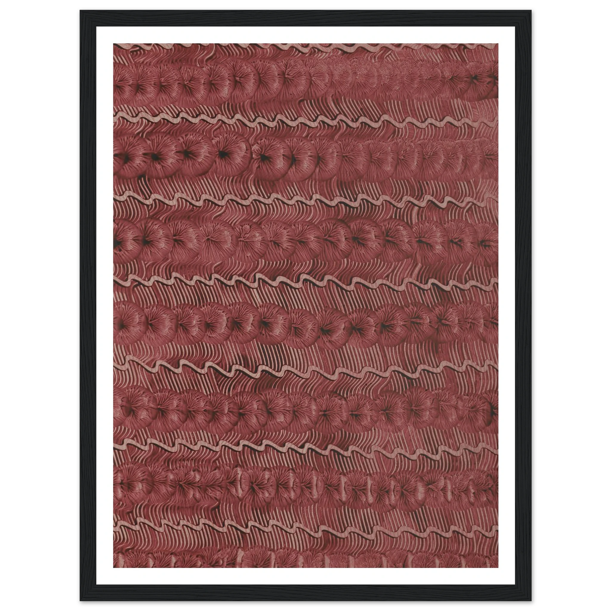 Kleisterpapier (Streifendekor) (1890 - 1910) Art Print | Anker Kyster-Quipham Collections