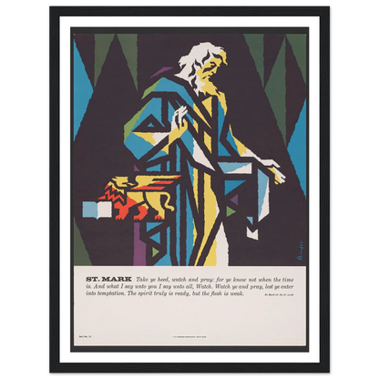 St. Mark (1962) Art Print | Joseph Binder-Quipham Collections