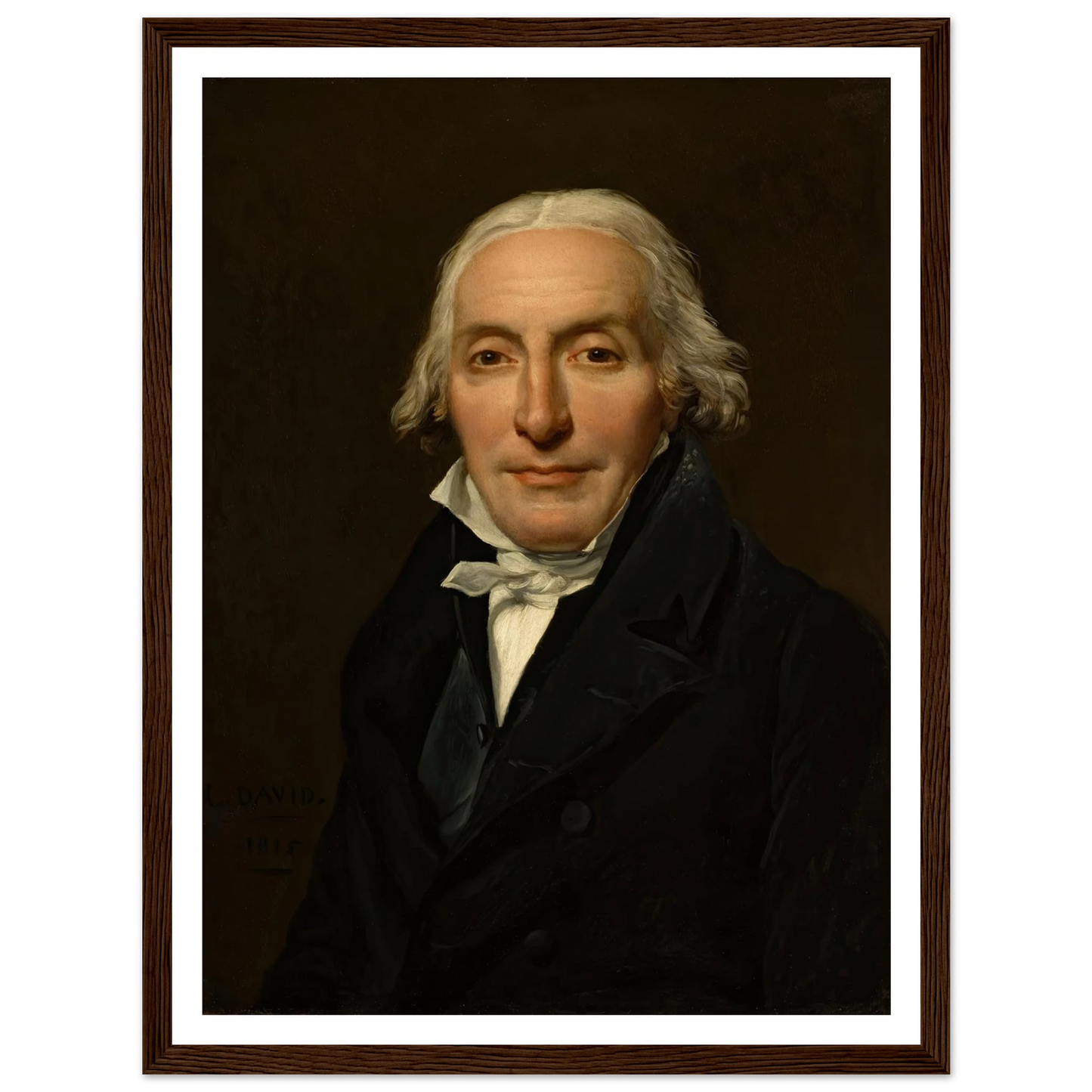 Portrait Of Jean-Pierre Delahaye Art Print | Jacques Louis David-Quipham Collections