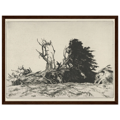 Fallen Centuries (1919) Art Print | Ernest Haskell-Quipham Collections
