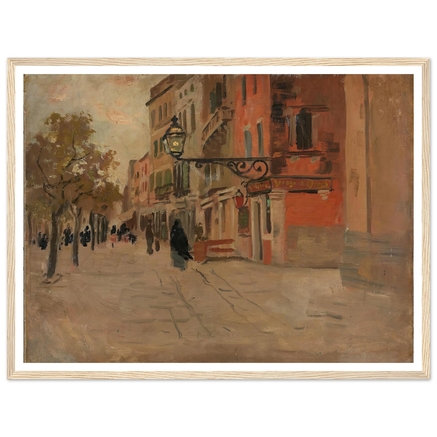 Street in Venice (1894) Art Print | Frits Thaulow-Quipham Collections