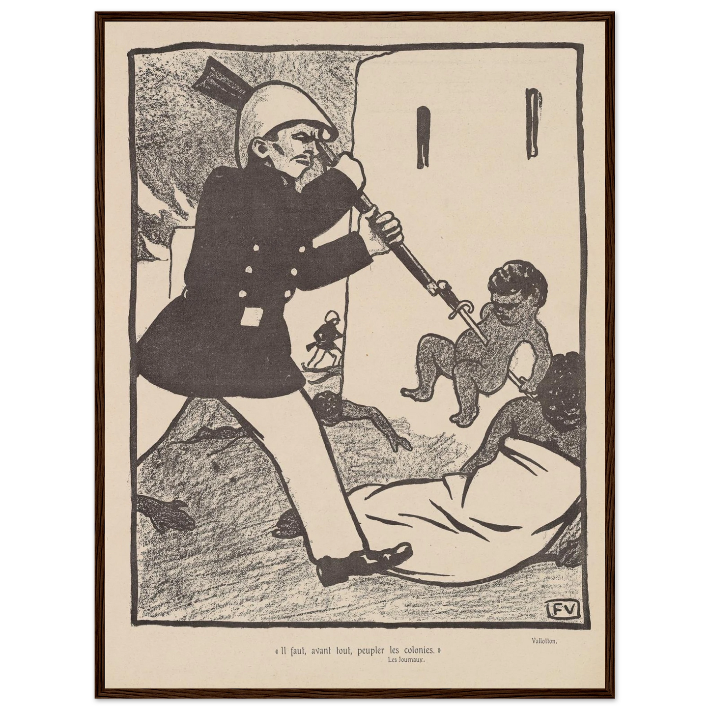 11 juillet 1903 Art Print | Felix Vallotton-Quipham Collections