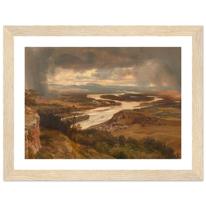 Die Donauauen bei Wien (ca. 1870) Art Print | Josef Hoffmann-Quipham Collections