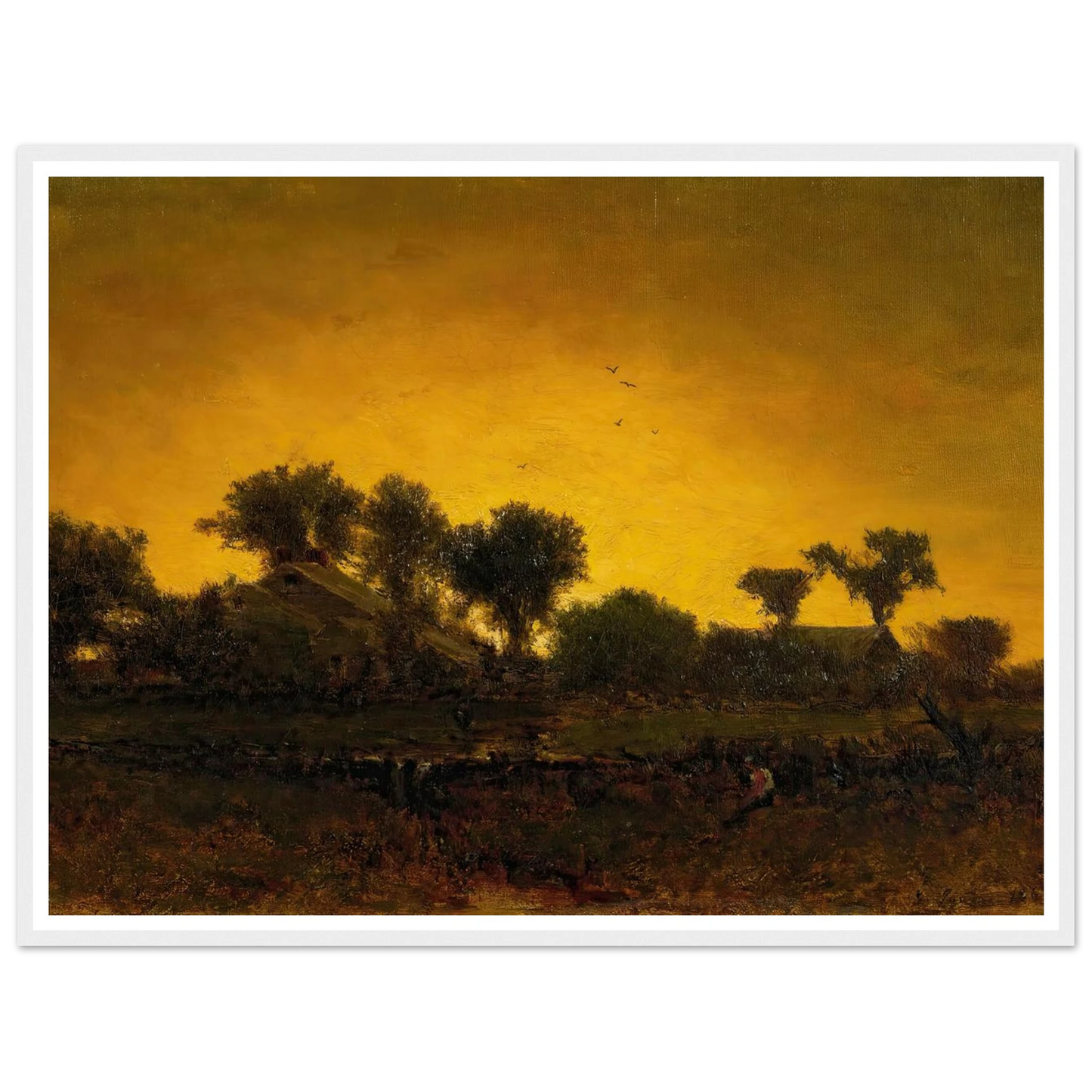 Light Triumphant (1862) Art Print | George Inness-Quipham Collections