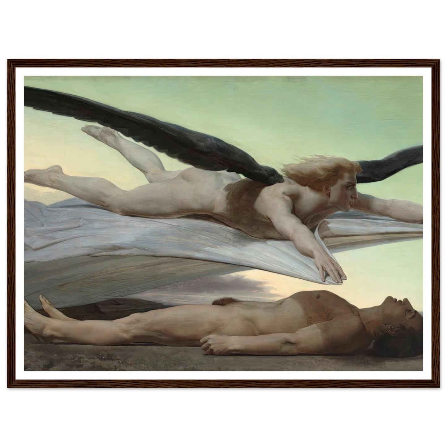 Equality Before Death (1848) Art Print | William Bouguereau-Quipham Collections