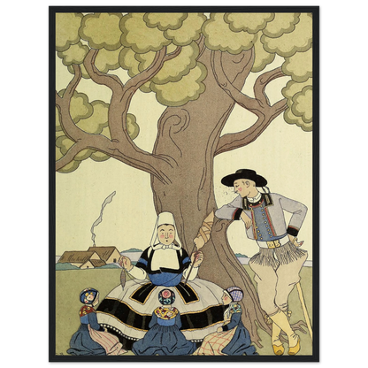 Falbalas et fanfreluches, Il était une fois (1925) Art Print | George Barbier-Quipham Collections