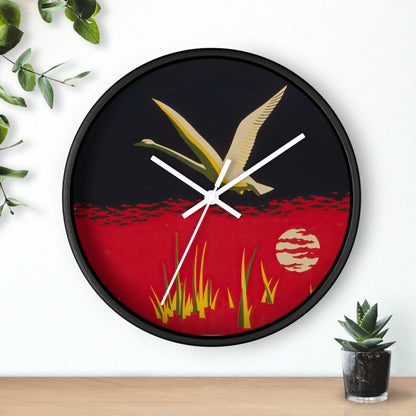 Save our wild life (1930-1940) Wall Clock | Dorothy Waugh-Quipham Collections